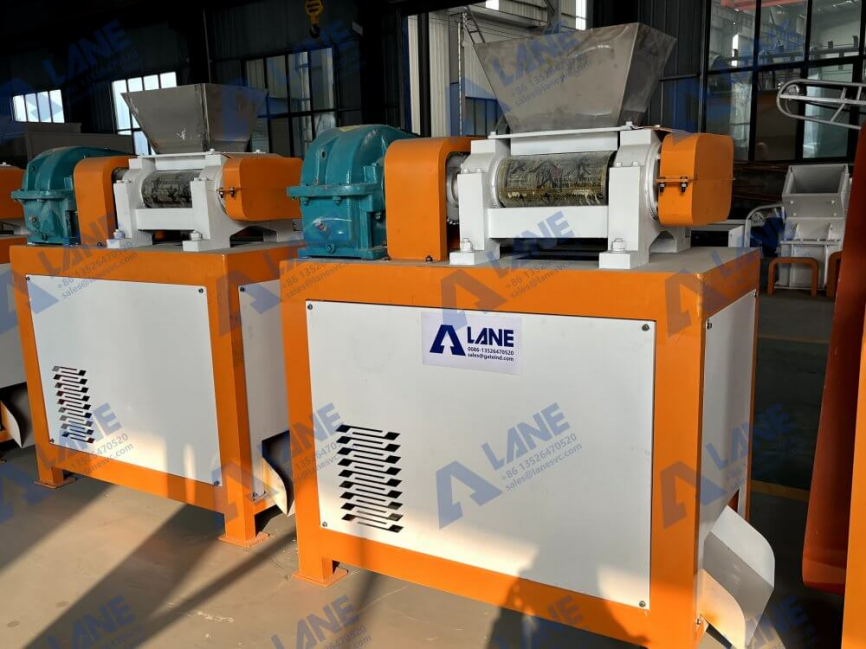 Двойной гранулятор на роликах