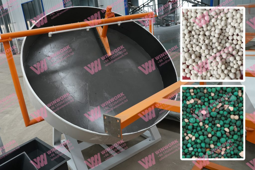 Дисковый гранулятор