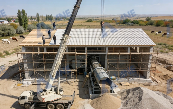 гранулированного органического удобрения