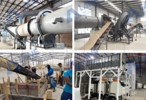 гранулированного органического удобрения