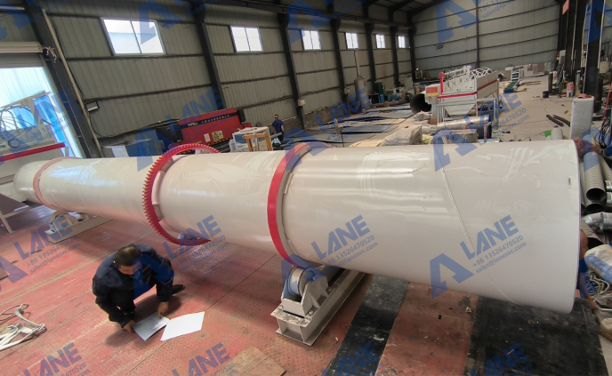 Сушильно-охладительный модуль для гранул органических удобрений из навоза и соломы