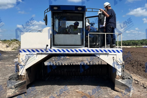 Мобильная установка для ферментации органических удобрений в поле