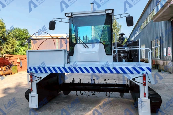 Мобильная установка для ферментации органических удобрений в поле