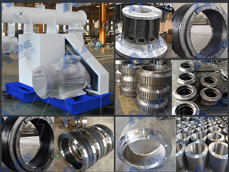 Горизонтальное кольцо умереть гранул машина